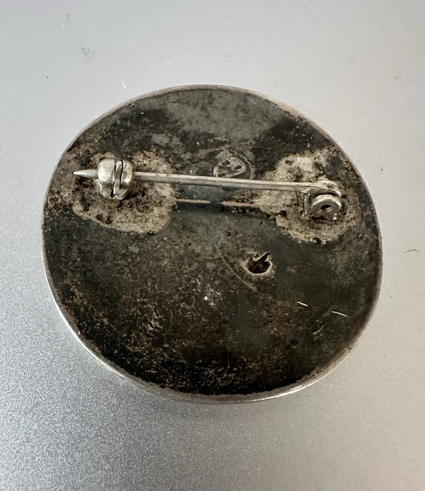 Vintage Solid Silver Bird Brooch Signed Stamped - image 3