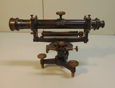 TACHEOMETRO LIVELLO ANTICO Filitecnica Salnoiraghi con custodia in legno (1362)