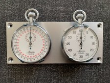 Minerva Majex Stopwatch Set, Serviced