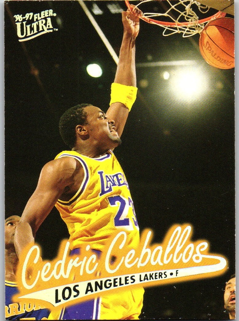1996-97 Ultra #53 Cedric Ceballos