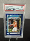 #369 RC Bo Nix 2024 Panini Donruss - Optic Preview-Blue Scope PSA 9