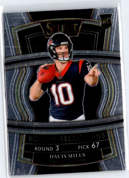 2021 Panini Select Davis Mills Rookie Selections #RS-25