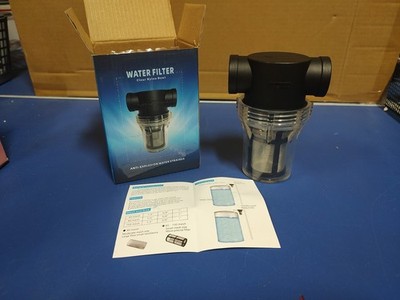 Anti-explosion Water Strainer Pump Filter Garden Irrigation 3/4'' 100 Mesh 