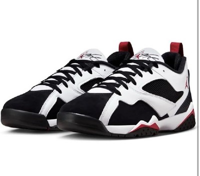 Jordan Air Jordan Flight Black White Red Low Top Athletic  display picture 3