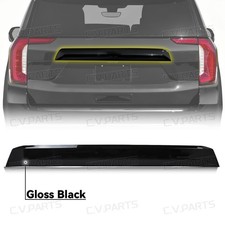 Rear Closure Center Panel Applique Gloss Blac...