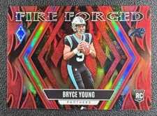 2023 Panini Phoenix #FF-2 Bryce Young Fire Forged Red #/199