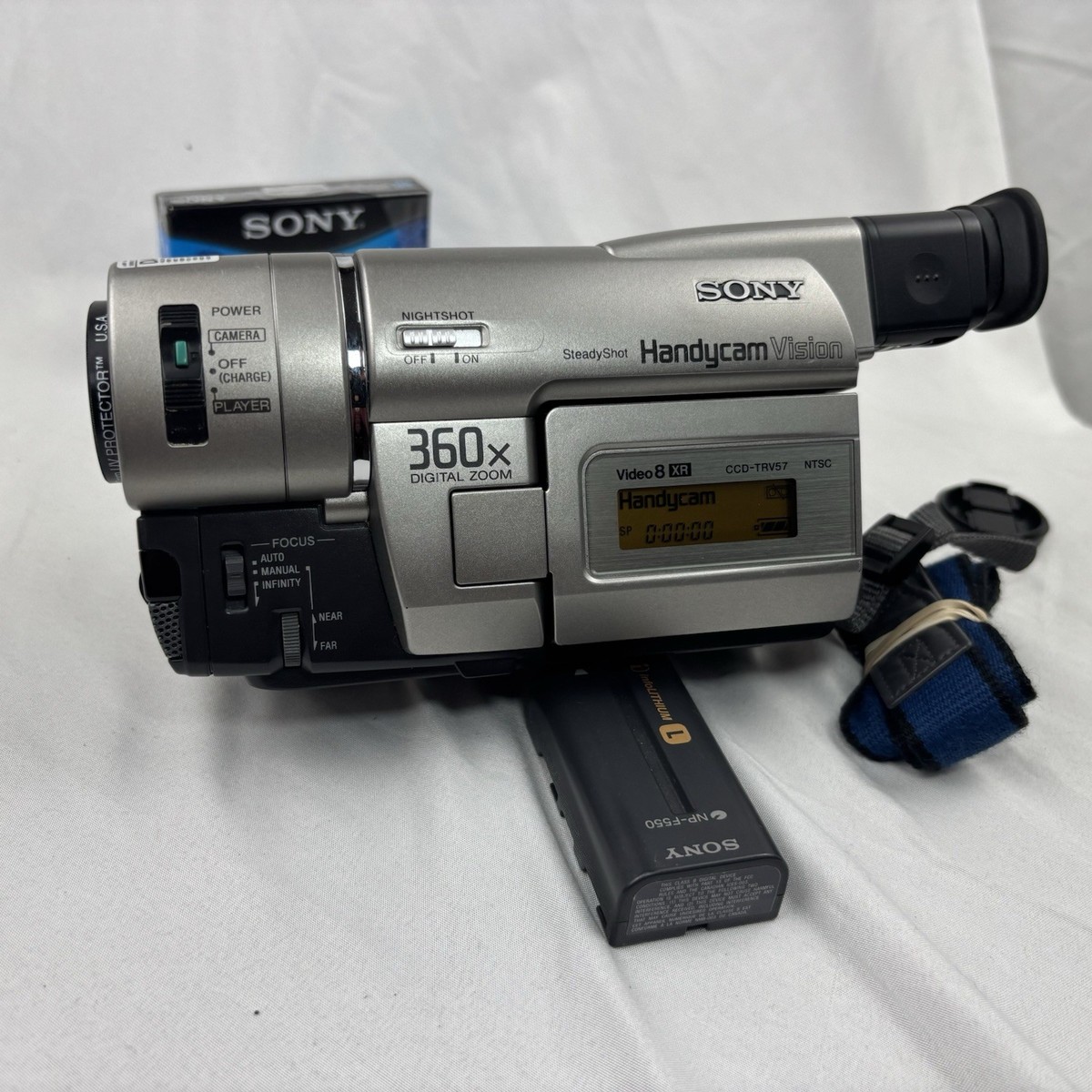 Sony Handycam CCD-TRV57 8mm Analog Camcorder for sale online