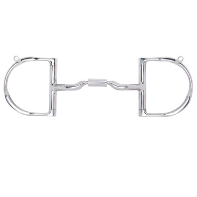 #ad 61TO 5 in Myler Horse Bit Dee W Hooks Low Port Comfort Snaffle $159.95