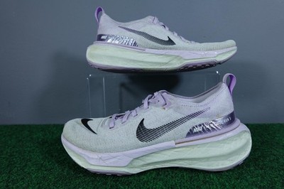 Nike ZoomX Invincible Run Flyknit 3 Shoes Womens Size 7.5 Lilac Running DR2660