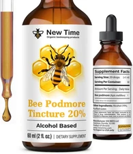Bee Podmore Tincture 20% – Natural Extract – Alcohol-Based Liquid