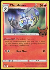 Trick or Trade BOOster 2023 Chandelure 026/196 Holo Holo Raro Pokemon Holo quasi nuovo/m