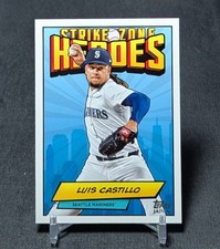 Luis Castillo Strike Zone Heroes 2024 Topps Japan Baseball Card #SZH-24 Mariners