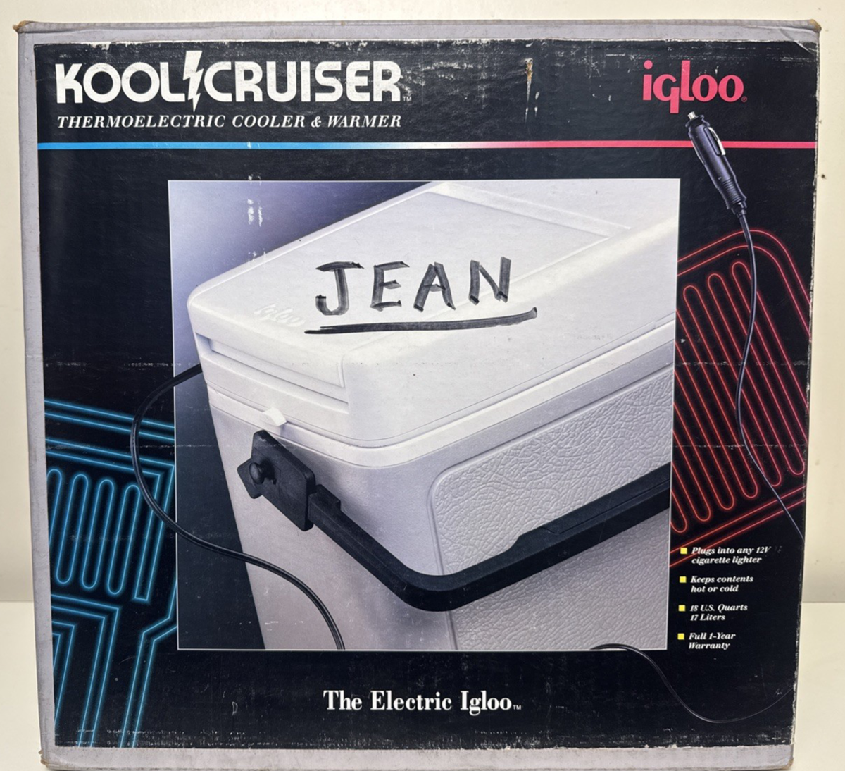 IGLOO Kool Cruiser Thermoelectric Cooler , light gray With manual IGLOO Kool Cruiser Thermoelectric Cooler , light gray With manual