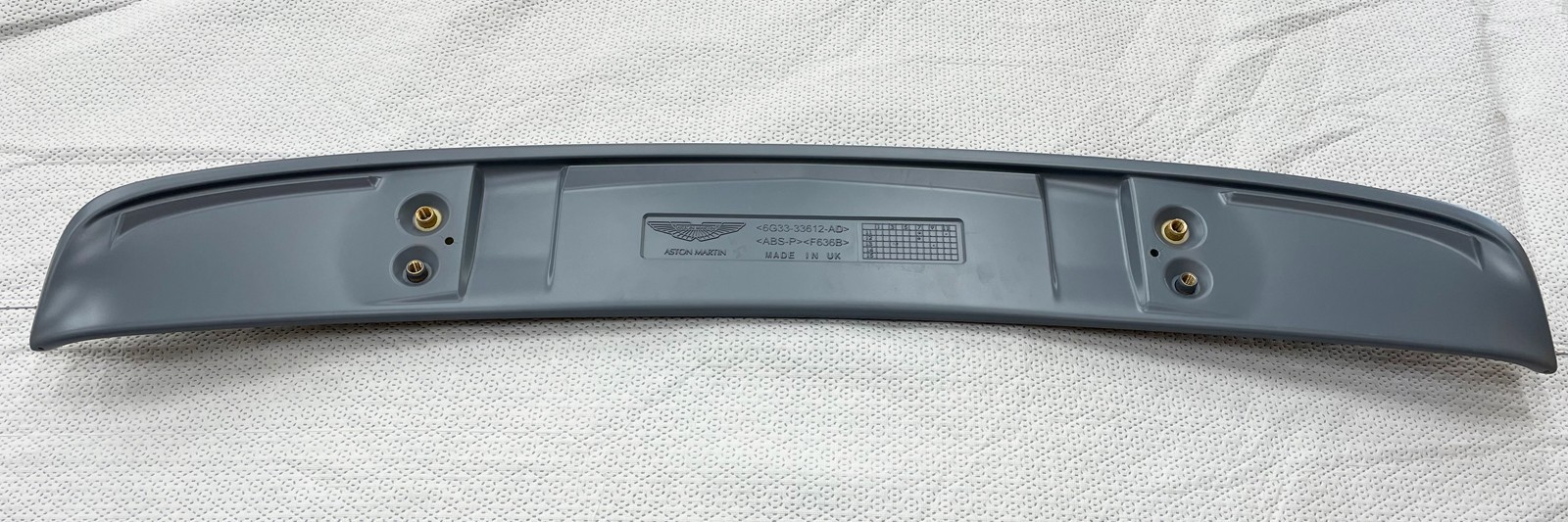 Aston Martin V8 Vantage Rear Bumper Lower Diffuser Panel 6G33-33612-AD OEM NEW