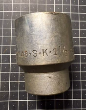 S-K  3/4 Drive 12 Point  SAE 1 1/2 " Socket 47148 Made in USA