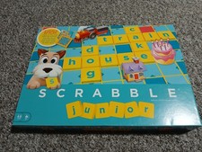 Mattel Junior Scrabble 2 Levels Of Play 2-4 Players Age 6+