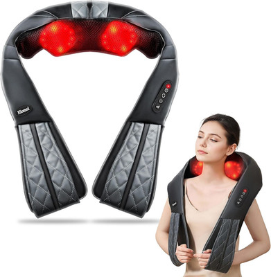 Rechargeable Neck & Shoulder Massager with Heat - Shiatsu Pain Relief Gift