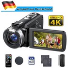 ✅Kamera 4K 42MP Kamera wideo 18X Zoom cyfrowy Vlogging Camera z wypełniaczem LED