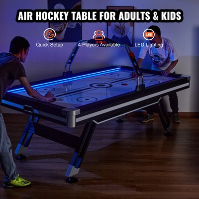 Rondelle de Hockey sur Air, Accessoires de Poussoir de Hockey sur Air Robustes 8 Pcs Légers pour Salle de Jeux Type A