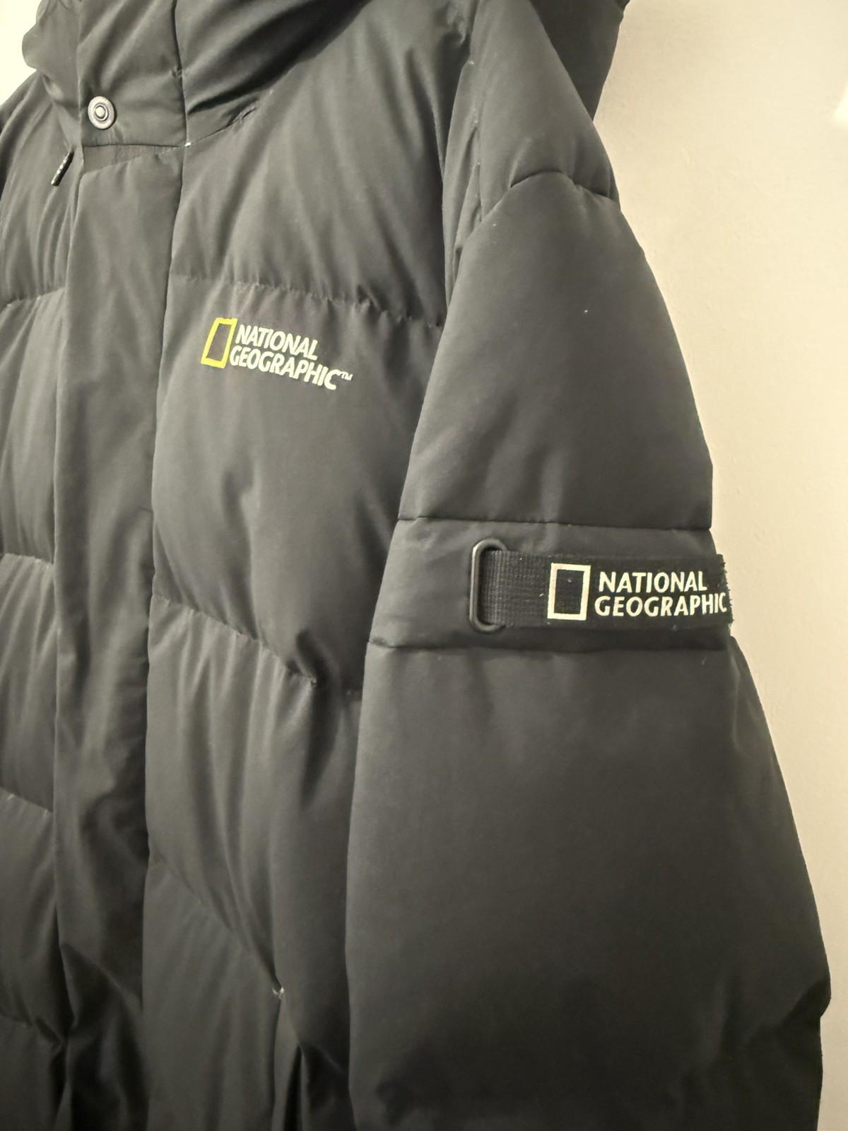 NATIONAL GEOGRAPHIC CAIMAN PRO LONG DOWN JACKET BLACK XL image 6
