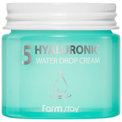 Farmstay Hyaluronic 5 Water Drop Cream 80ml krem nawilżający