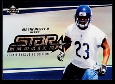 2006 Upper Deck #244 Devin Hester Rookie Exclusive Edition Star Rookies