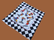 VINTAGE NEW OLD STOCK BANDANA JESTER USA MADE