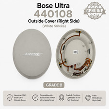 Bose QuietComfort Ultra Außenabdeckung Rechts Ersatzteil Smoke White OEM