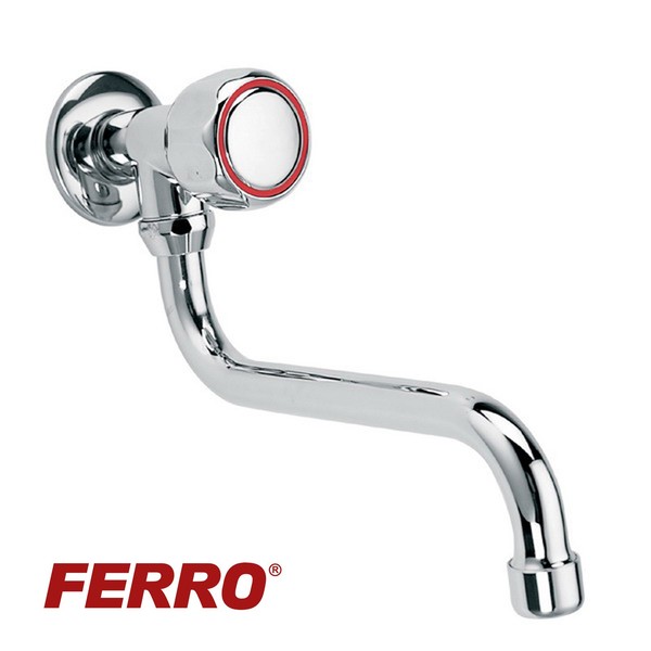 Waschtisch Armatur Waschbecken Wasserhahn Wandmontage Aufputz Armatur Von Ferro-image