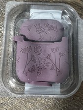 Apple AirPods Case 1/2 Floral Silicone Protector Shockproof Full Cover