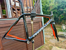 Pinarello Dogma 65.1 Think2 Carbon Road Frame & Fork 52 Black/Orange