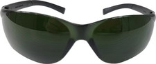 Green Tinted Safety Glasses with 5.0 IR Lens - Protective Eyewear for Welding