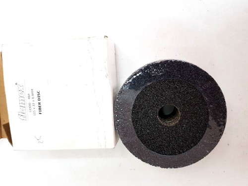 25 Pack 4.5" 60 Grit A/O Resin Fiber Disc Grinding & Sanding Discs 115x0.8x22 - Afbeelding 2 van 7