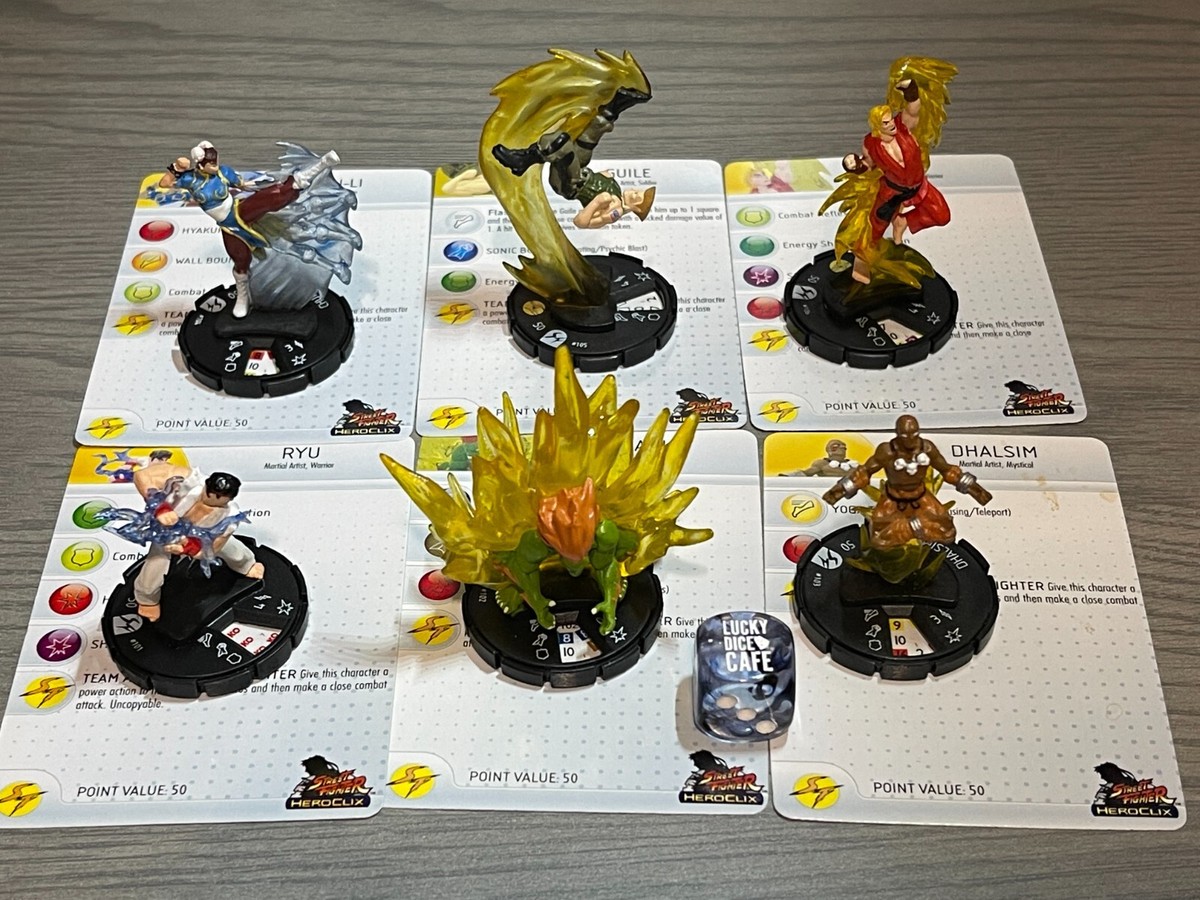 【新品】 Heroclix Street Fighter Starter Set Heroclix Street Fighter Starter Set 101-106 | eBay