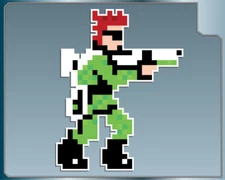 Ladd Spencer BIONIC COMMANDO Vinyl Decal #1 Car Truck Laptop Sticker Decal