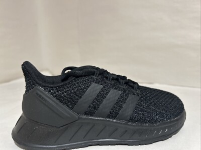 Size 11K- Adidas Kids Questar Flow NXT K Black Tennis Shoes