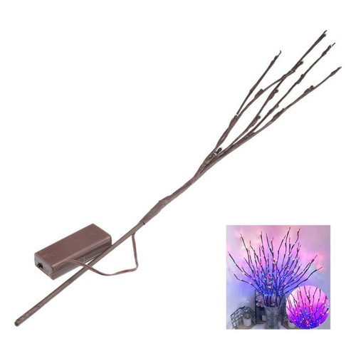 20 LEDs Tree Branch LED Light Battery Powered Decor Will-ow Twig Branch Light - Picture 21 of 26