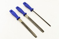 ★ ★ ★ 3-TLG Metall Feilensatz Feilen 300 Mm Werkstattfeilen Halbrundfeile Ware