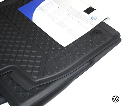 Tappetini Originali Volkswagen Tiguan dal 2016 in gomma Anteriori 5NB061502 82V