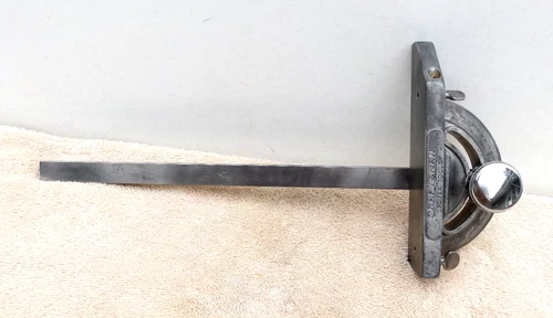 Vintage Craftsman Power Tools Table Saw Miter Gauge Cleaned