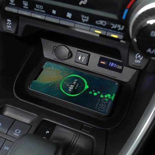 for Toyota RAV4 2019-2024 Center Console Wireless Charger 15W Charging - Picture 4 of 8