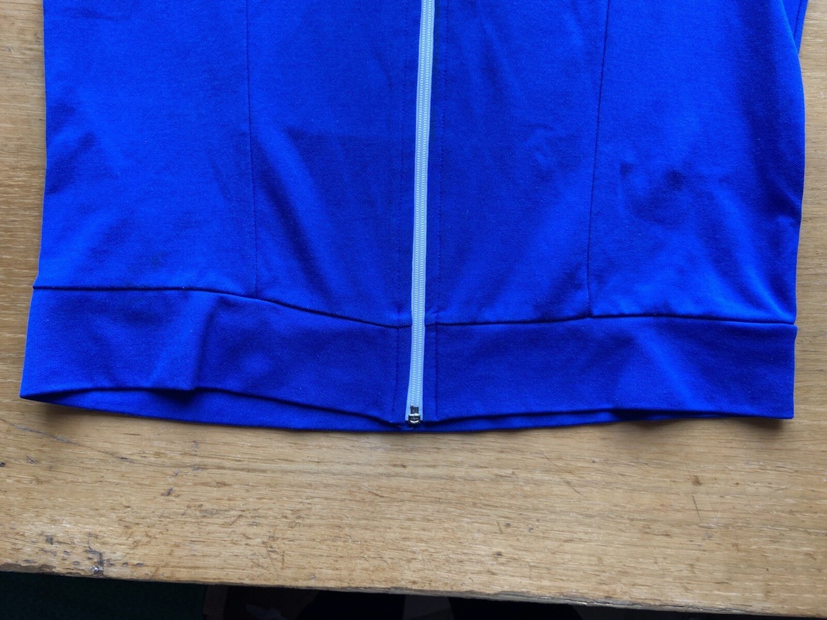 1980s 1990s ADIDAS VINTAGE TRACKSUIT sz M MEN BLUE made in Hong