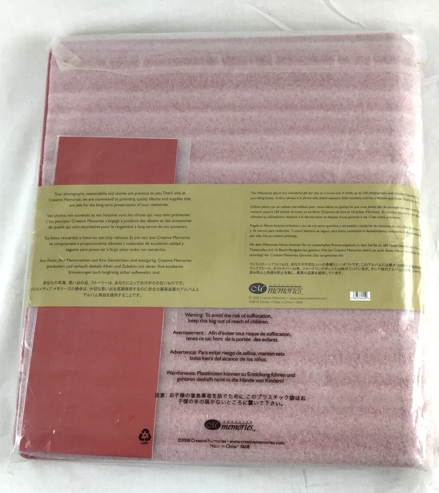 PicFolio Creative Memories Disney Mickey Mouse Red Photo Album Holds 160 Photos - Image 4 of 4