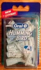 1 Pack of 15 Oral B Hummingbird Flosser Floss Head Refills New Braun Kolibri