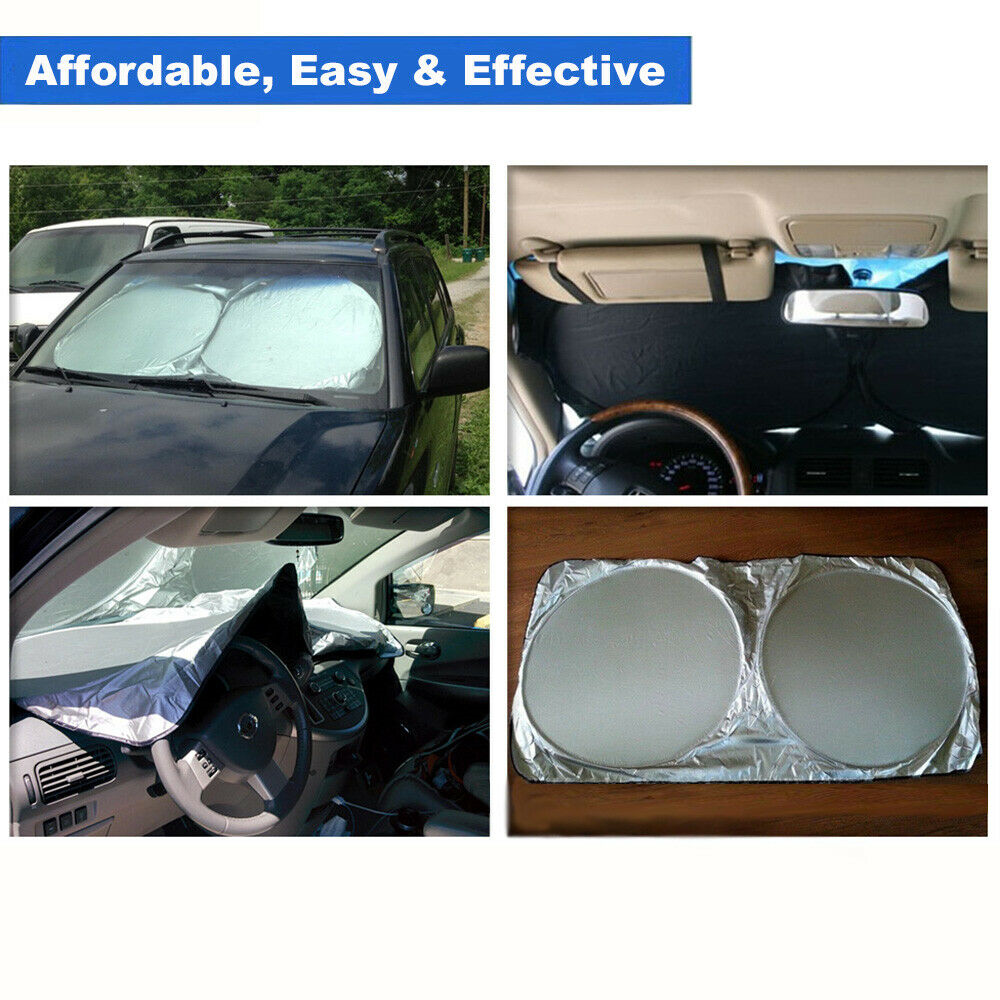 For KIA Car Heat Shield Windshield Sun Shade Visor Window UV Reflect