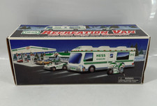 Vintage 1998 Hess Toy Recreation Van with Dune Buggy & Motorcycle