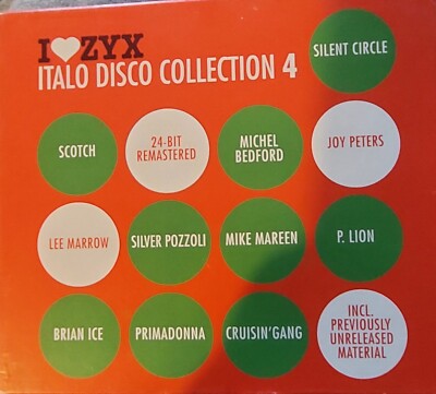I Love ZYX Italo Disco Collection 4.3 CD's.RAR