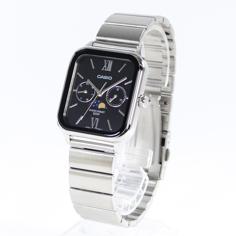 CASIO QUARTZ MTP-M305D-1A2 MTP-M305 MTP Quartz Digital Black