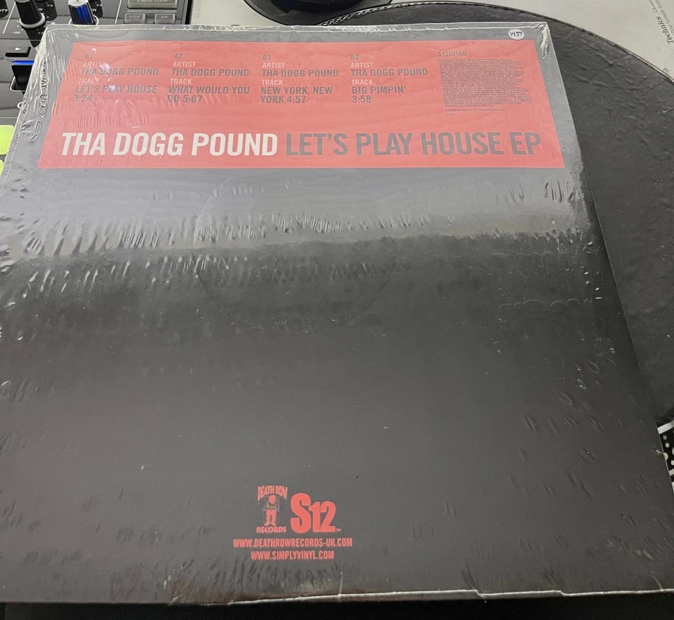 Tha Dogg Pound – Let's Play House/NY NY EP 12" In OG Cover SEALED MINT Foto 3 de 4