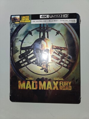 Brand New - Mad Max: Fury Road 4K Steelbook